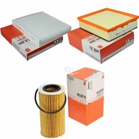 Mahle / Knecht Innenraumfilter LA 293 Luftfilter LX 1605 ÖLfilter OX 370D