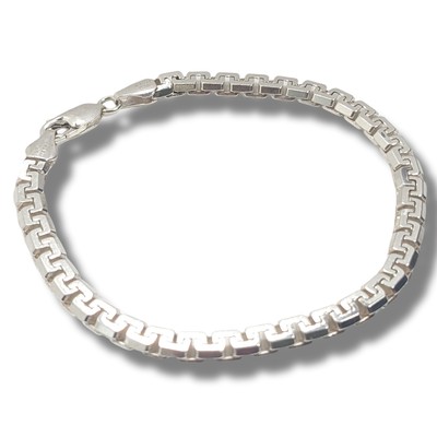 Vintage Italian Silver 925 C-Link Chain Bracelet 19.5g | eBay