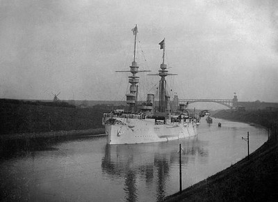Ship SMS Germany 1914 Historic 1910s Old Photo 1