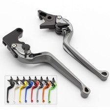 Palanca hueca embrague freno largo gris para Yamaha YFM700 Raptor 700R 2007-2018