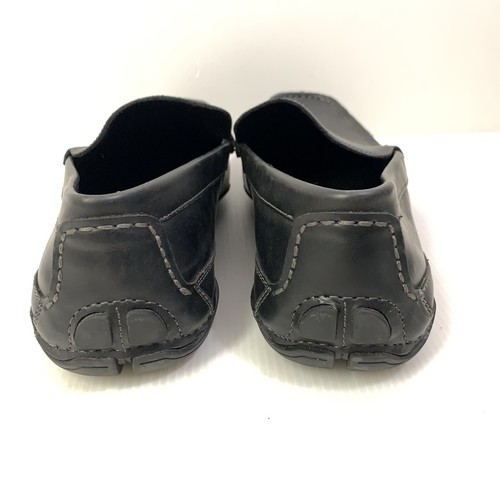 Kenneth Cole Reaction World Hold On Men's Size 11 M Black Leather Slip On . - Picture 4 of 5