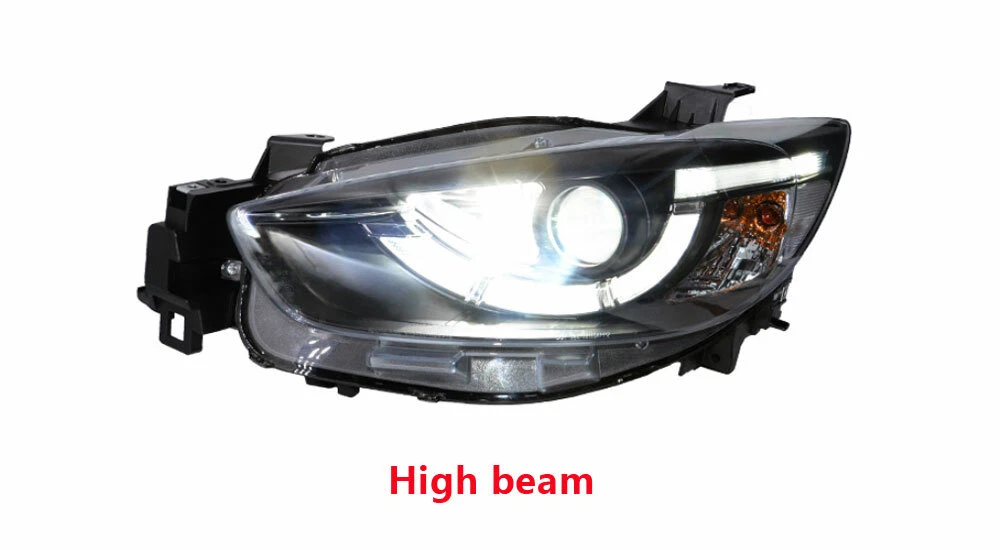 For Mazda CX-5 2013-2016 Headlight LED DRL Sequential Signal LED