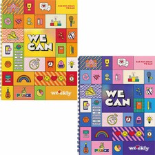 WEEEKLY WE CAN 2nd Mini Album 2 Ver SET 2CD+Foto Buch+6 Karte+2 Sticker SEALED