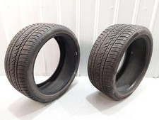 PAIR OF PIRELLI SCORPION WINTER TIRE 295/35R22 7/32 FROM 2021 LAMBORGHINI URUS