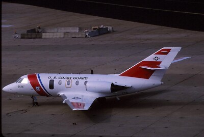 Original Farbdia HU-25C Guardian 2126 der USCG Miami