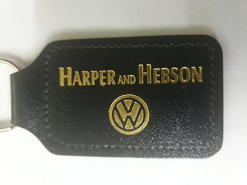 VW VOLKSWAGEN HARPER HEBSON PENRITH VINTAGE CAR T-ROC TIGUAN KEY FOB KEYRING - Picture 2 of 3
