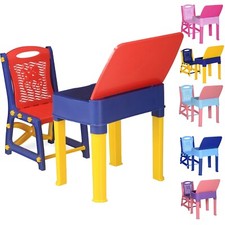 Student's Study desk & Chair Set Junior’s Table and Chair Kids learning Partner
