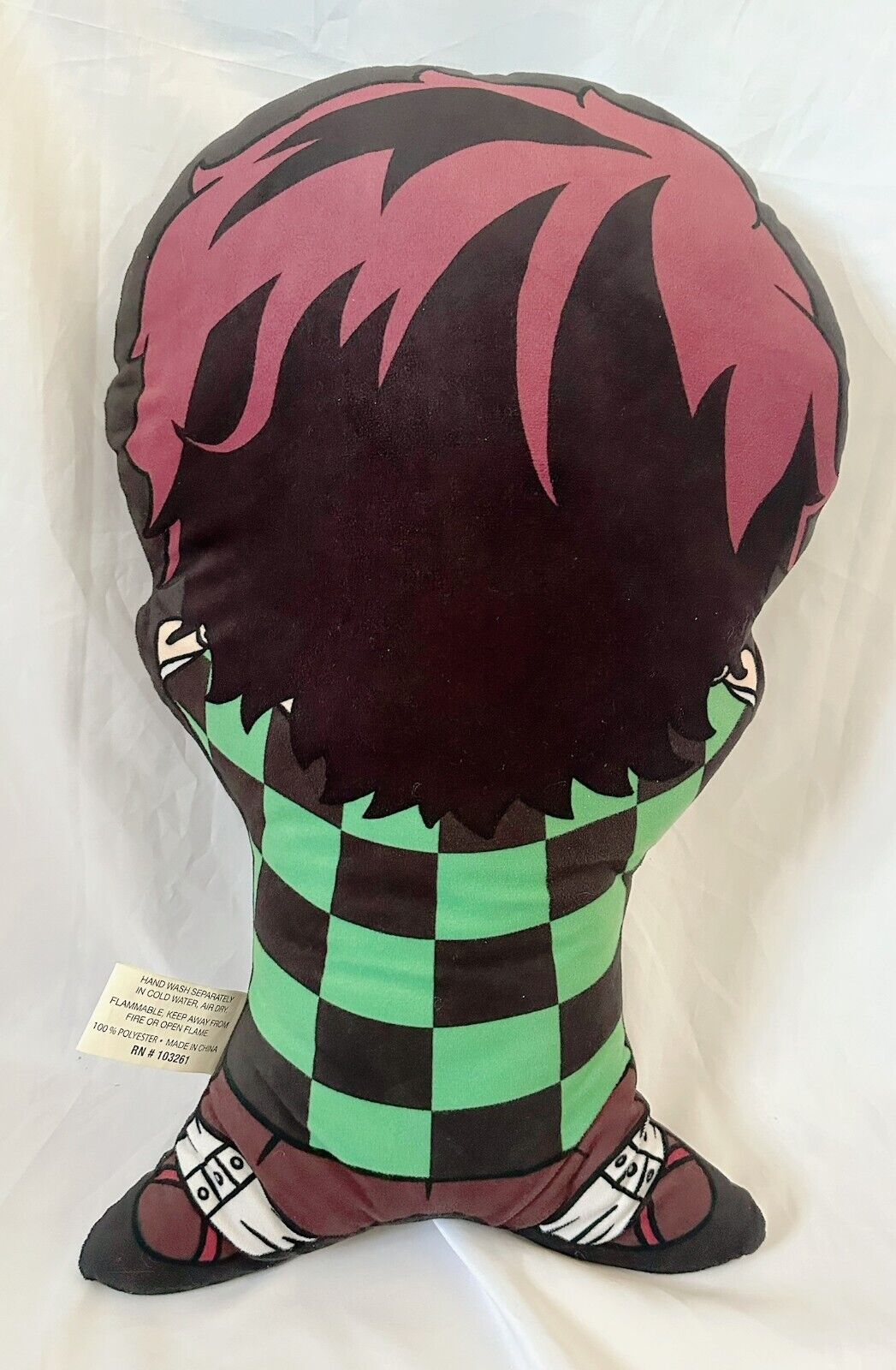 💚⚔️ Demon Slayer Tanjiro Plush Pillow 🐾 Surreal Entertainment 2022 Anime NEW