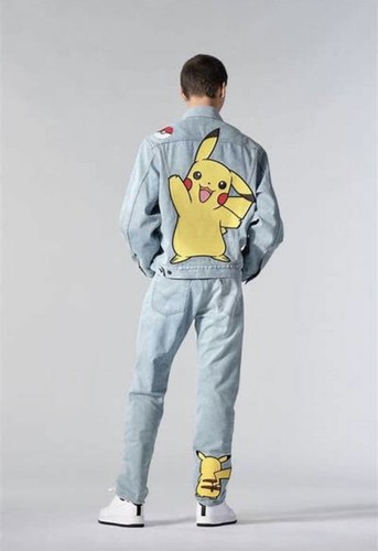 XXLARGE LEVI'S X POKEMON STONE VINTAGE 