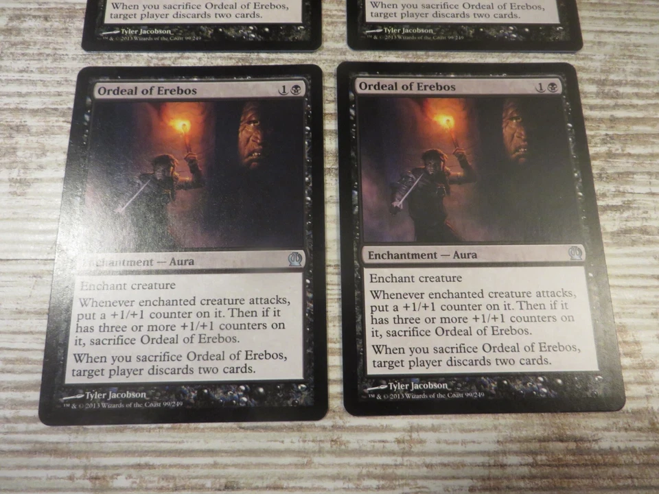 4x Ordeal of Erebos - Theros - NM - English - OOP MTG - Bild 4 von 4