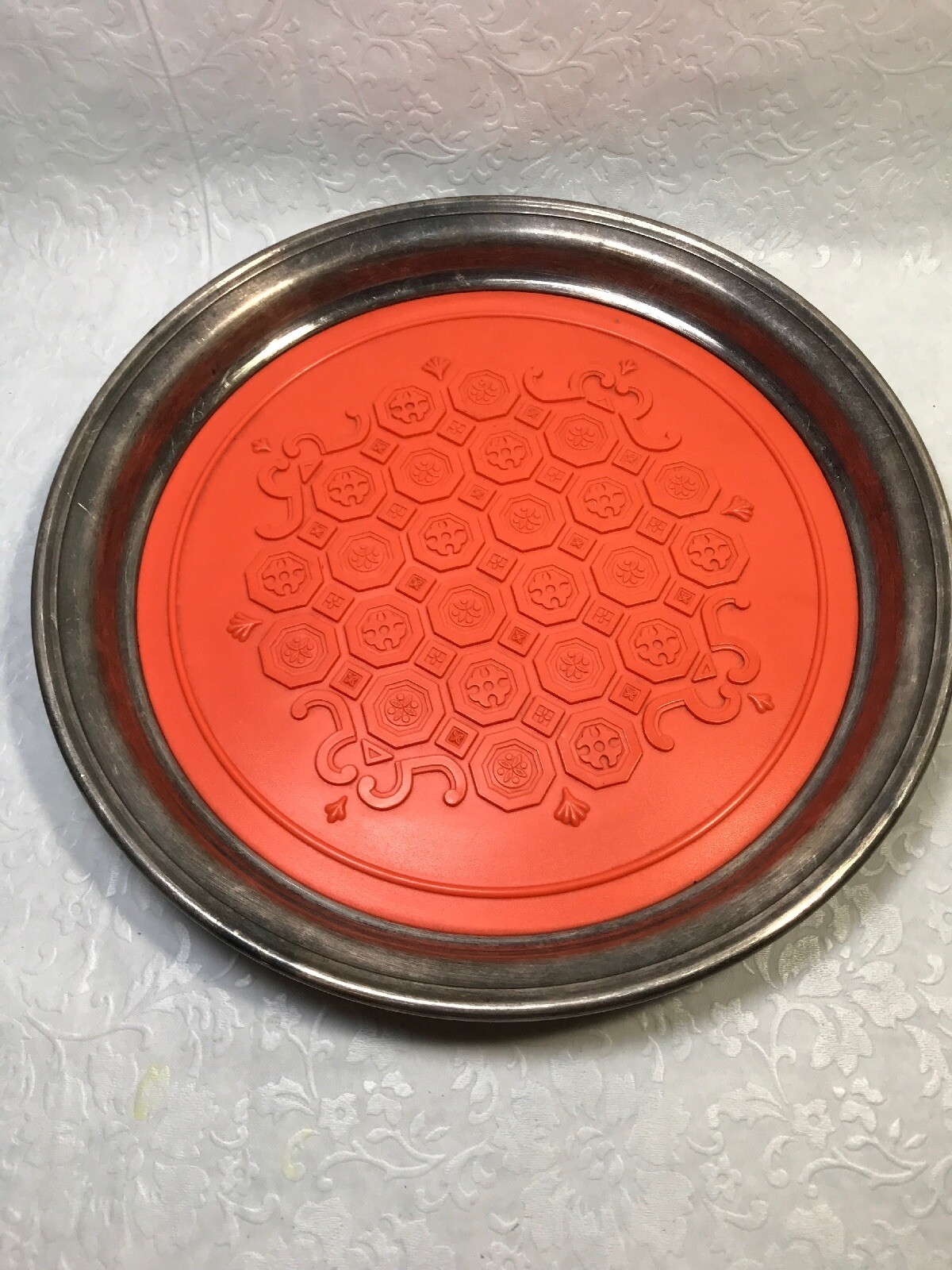 GORHAM SPANISH SILVER ROUND SERVING TRAY PLATTER eBay