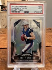 2019 Panini Prizm Jarrett Stidham Silver Prizm PSA 9