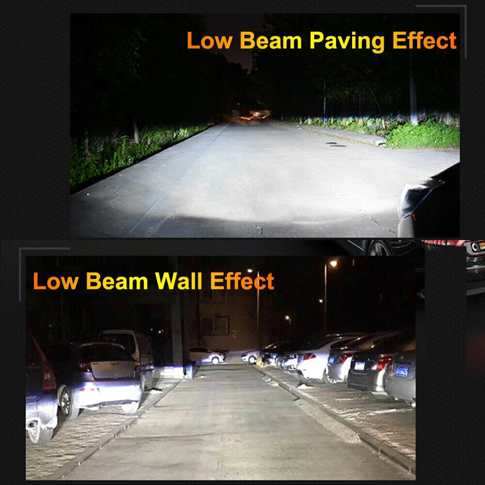 Lâmpadas de farol de LED super brilhantes branco 4 lados para Aston Martin V8/V12 Vantage - Imagem 4 de 4