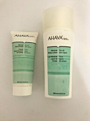 Ahava Mineral Body Lotion Hand Lotion Osmoter All Skink Types 8.5 oz 3.4 oz