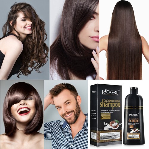 Dexe 5-Min Hair Colour Dye Shampoo Natural Plants Essence Oil Coloring Permanent - Picture 19 of 74