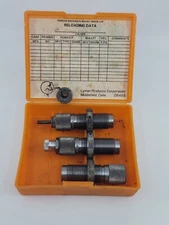 Lyman All-American Reloading Dies 3 Dies Pistol Set 9mm Luger As Found