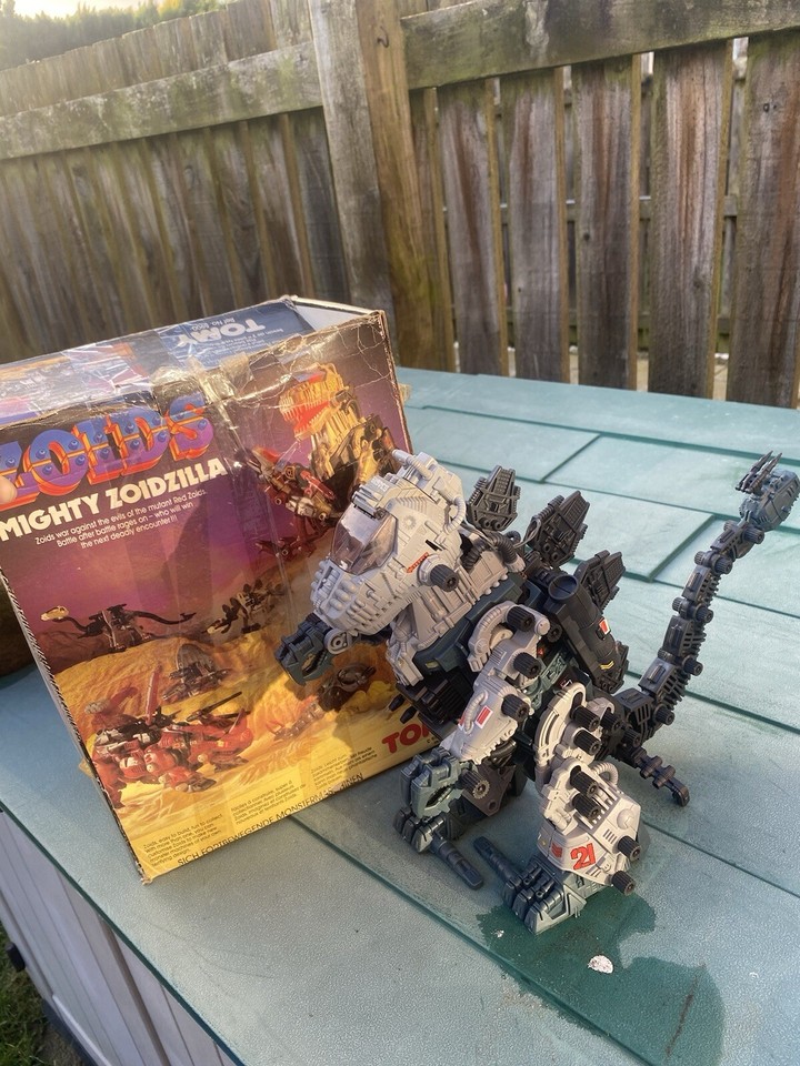 ZOIDS 2 ZOIDZILLA TOMY Vintage Ultra Rare – Figurine Collection Années 80/90