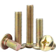 M5 M6 Iron Zinc Cross Mushroom Umbrella Head Screw Round Head Bolt Machine Screw