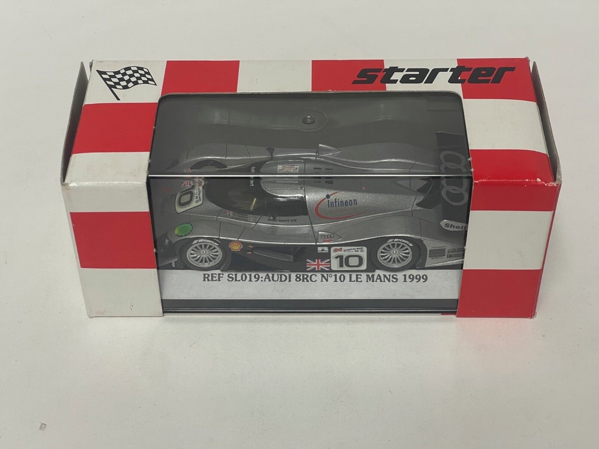 1/43 Starter Models Audi R8C Car #10 from 1999 24 Hours LeMans