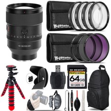Sony FE 135mm f/1.8 GM Lens  Macro Filter Kit  More - 64GB Kit Kit