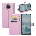 Etui na telefon komórkowy Ochrona Case do Nokia G10 G20 Flip Cover Etui Bumper Różowe