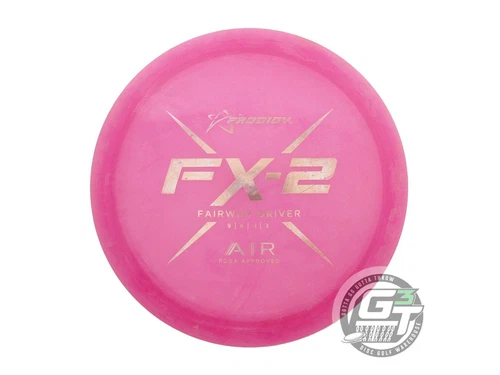 USED Prodigy Discs AIR FX2 158g Pink Silver Foil CHALKY Fairway Driver Golf Disc
