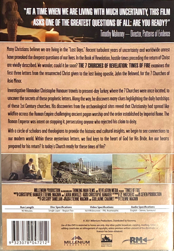 7 Churches of Revelation Times of Fire & Times of Deception (DVD, 2021, 2-Discs) - Picture 3 of 6