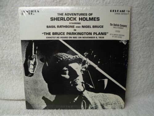 Adventures Of Sherlock Holmes LP 1st Press Numbered 1971 In Shrink Orig! - Bild 2 von 10