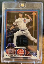 Drew Smyly Chicago Cubs - Blue Holo/999. Card #535.⚾️  Card 601 Of 999 Made.