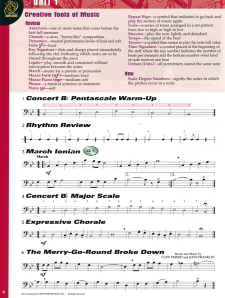 BAND EXPRESSIONS, BOOK 1: PERCUSSION (EXPRESSIONS MUSIC By Robert W. Smith 9780757918148 - View #3