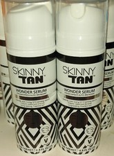 2 X Skinny Tan Wonder Serum Express 144ml Body Q10 Long Last Instant Bronze Tan