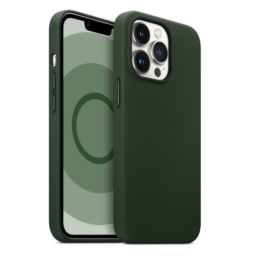 Leather Case Cover w/ MagSafe Animation For iPhone 15 | Plus | Pro 12 13 Pro Max - 第 32/38 張圖片