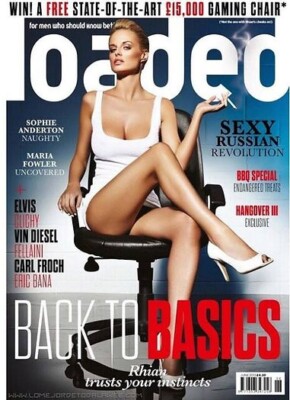 Loaded #232 June 2013 Rhian Sugden Basic Instinct, Sophie Anderton, Vin Diesel