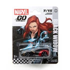 MARVEL GO COLLECTION BLACK WIDOW 7/15 DIECAST CAR LE13207