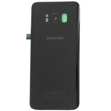 For Samsung Galaxy S8 Replacement Rear Battery Cover & Adhesive Black UK Stock