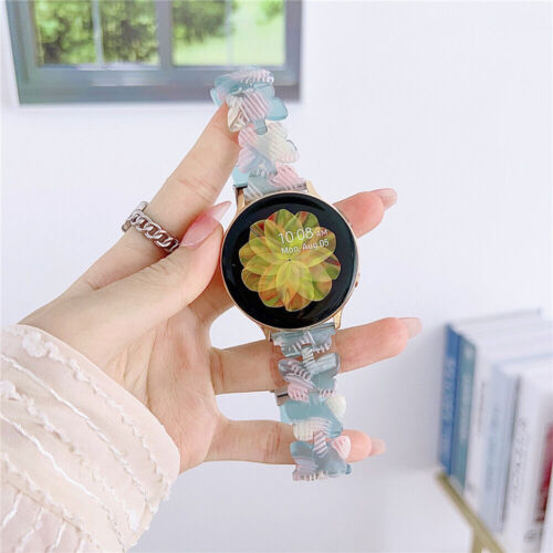 Resin Link Band Strap for Samsung Galaxy Watch 6 5 4 Pro S3 40/44/42/46/43/47mm - Picture 19 of 28