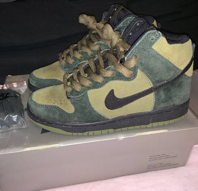 nike sb dunks high hulk