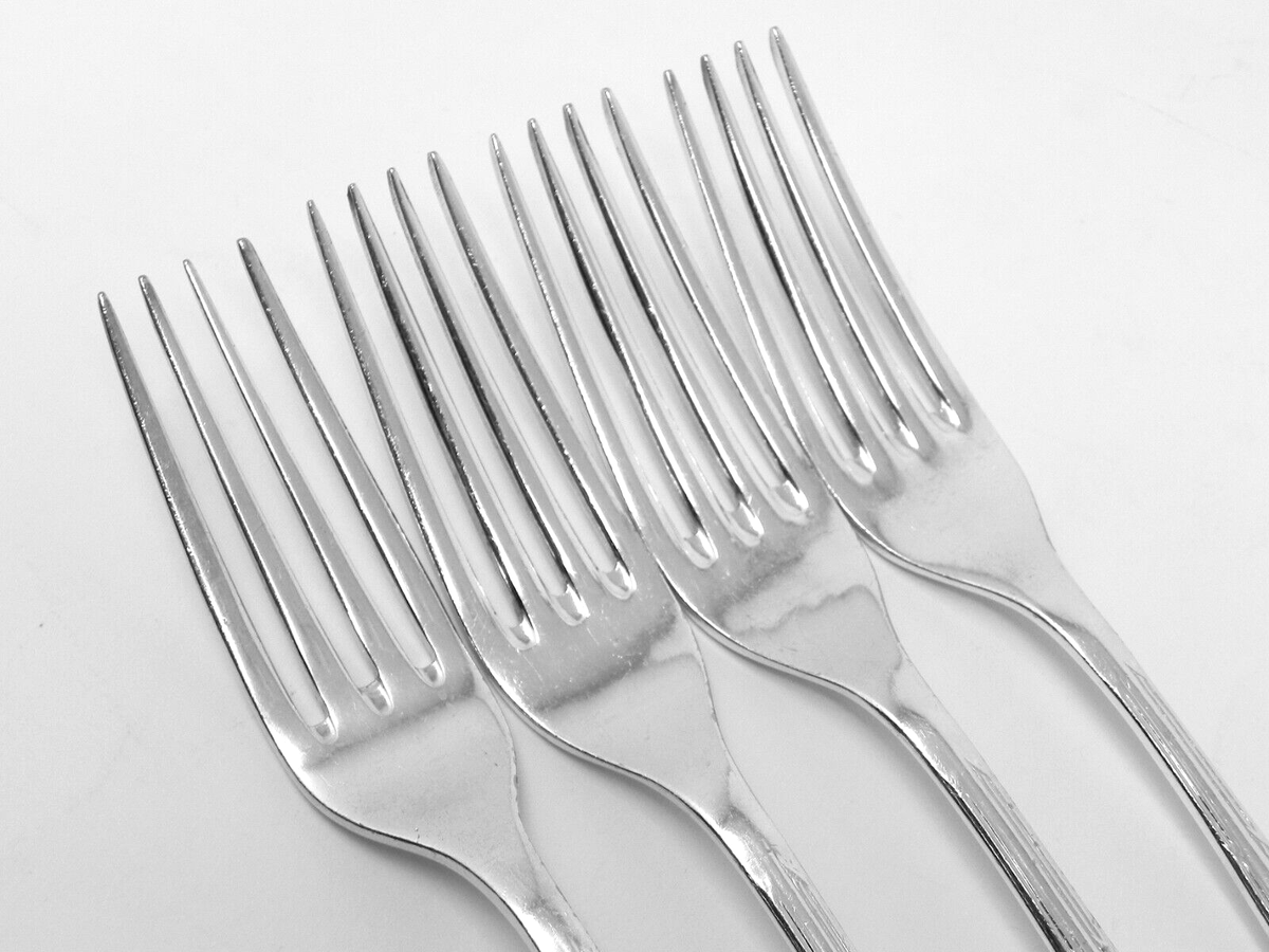 Set of Four CHRISTOFLE France Chrisotel Pastorale Silverplate