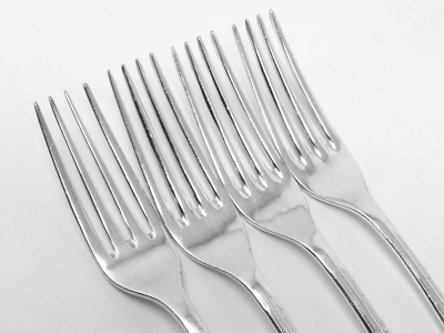 Set of Four CHRISTOFLE France Chrisotel Pastorale Silverplate