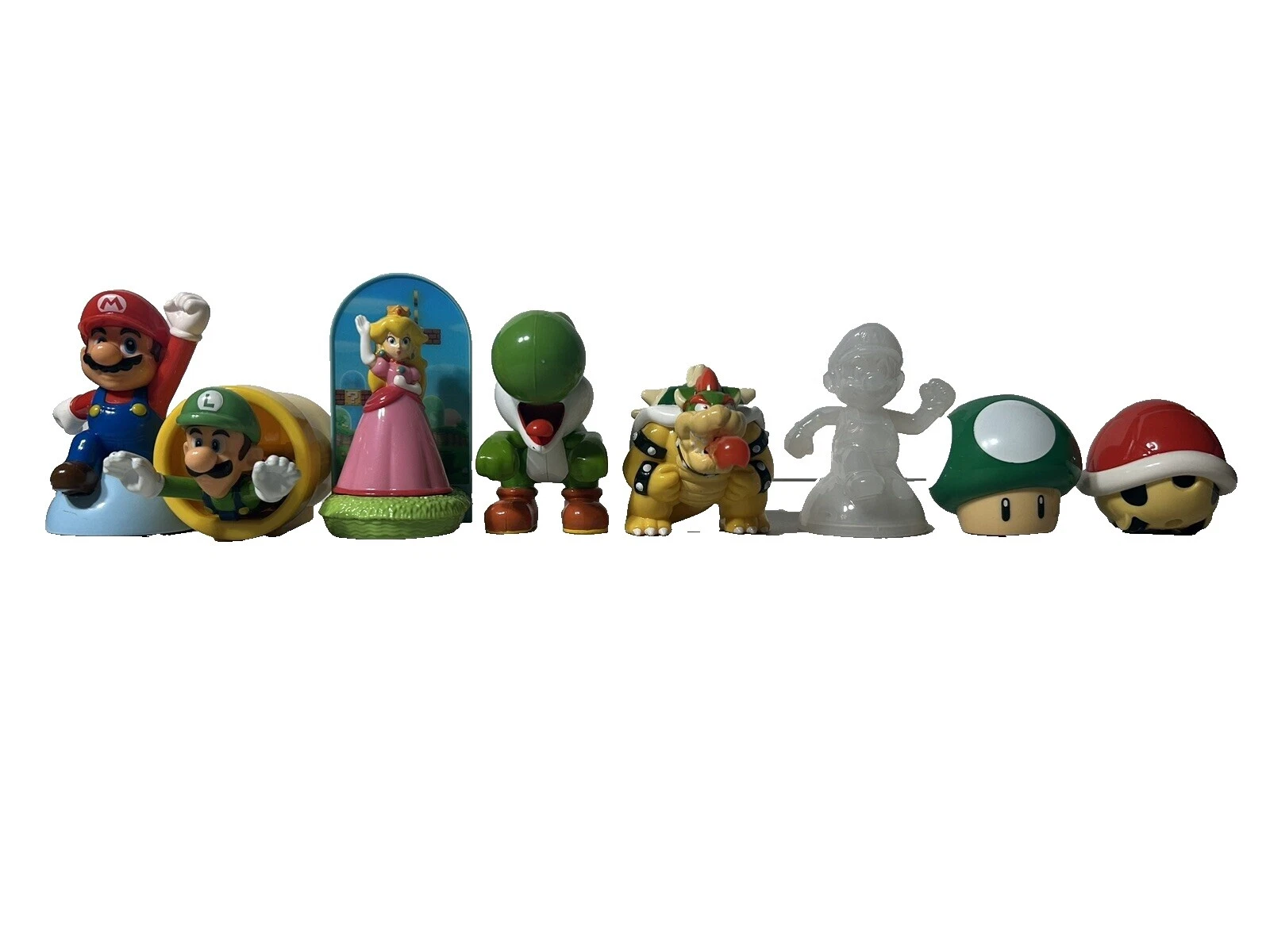 Figuras de acción McDonald's accesorios y Luigi