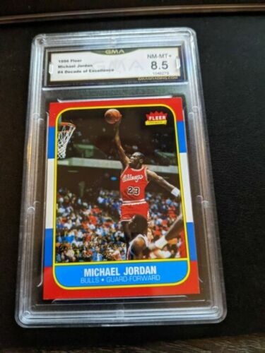 Michael Jordan Card 1996-97 Ultra Full Court Trap #1 BGS 9 (9.5 9