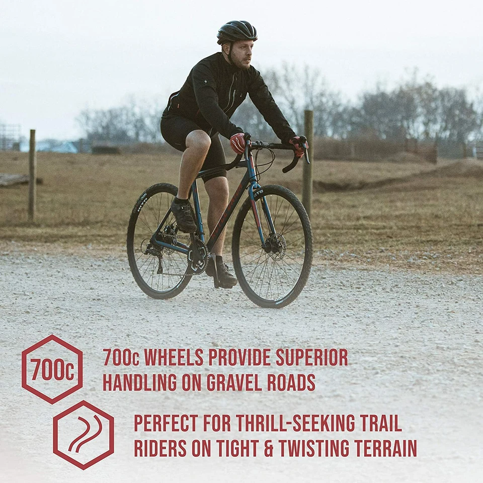 Royce Union Men's' Gravel Bike 27.5" or 700c Wheels, Lightweight Aluminum NEW - Image 3 of 4