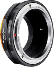 K&F Concept FD to M4/3 Lens Mount Adapter Ring for Canon FD Lens to M4/3 Olympus
