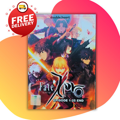 DVD Fate/Zero Season 1-2 Vol. 1-25 Engish Dubbed Complete Anime Series