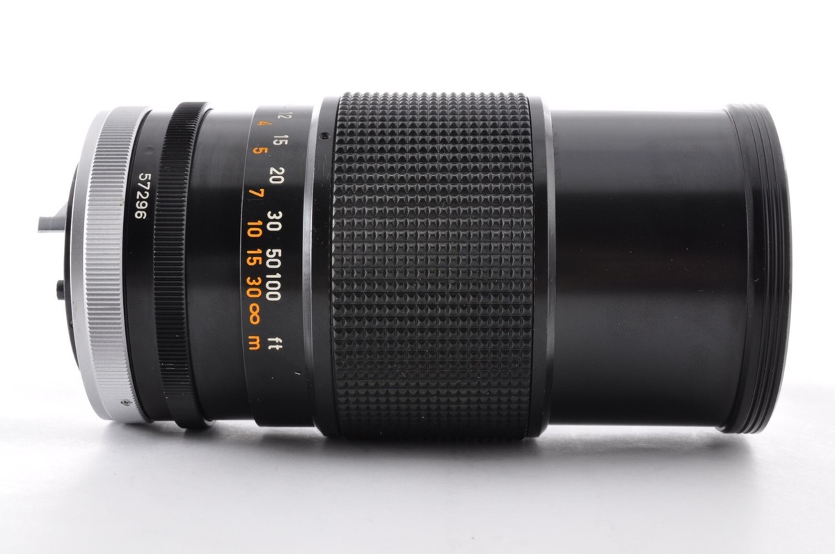 Canon キヤノン FD 135mm f2.5 S.C. Near Mint+] Canon FD 135mm F2.5 SC S.C. Telephoto Fast MF