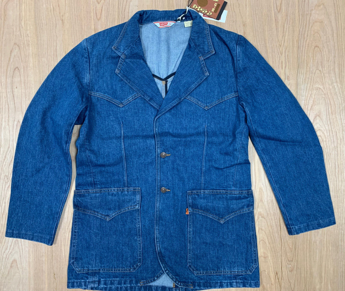 Levi's Vintage Clothing LVC Denim Blazer 560460000 Cone Levi's Vintage Clothing LVC Denim Blazer 560460000 Cone