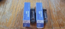 Matched Pair Amperex NOS 6BQ5/EL84 Vacuum Tubes Tested