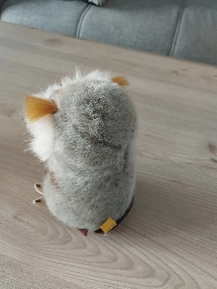 Steiff * Eule *  2625/15 * Eule * Wiggi * mit Knopf und Fahne * ca. 15 cm - Bild 4 von 4