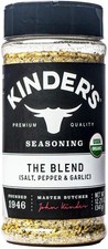 Kinder's The Blend - Salt, Pepper, Garlic Seasoning, 347g/12 oz. Shaker