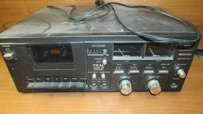 #ad Teac Model 124 Syncaset Cassette Tape Deck for parts or repair $59.99